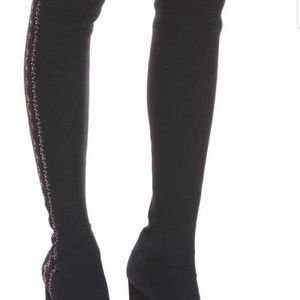 Knee high sock boots